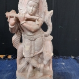 インド 「音色」 神像 仏像 彫刻 大理石 インテリア