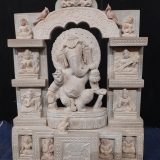 インド 「フルキャスト」 神像 仏像 彫刻 大理石 インテリア